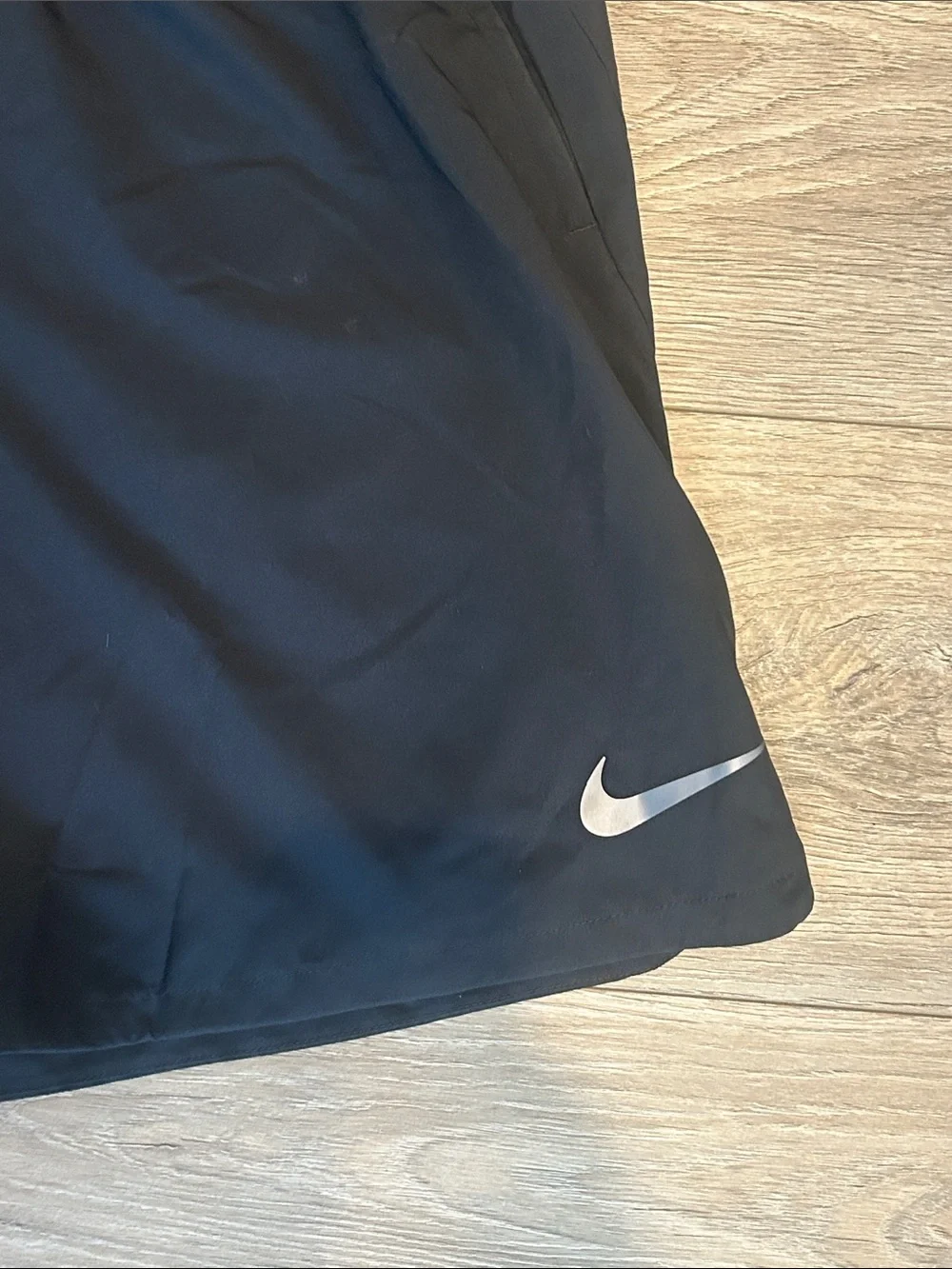 NWOT Nike Men’s Black Athletic Shorts with Reflective Swoosh Size Medium